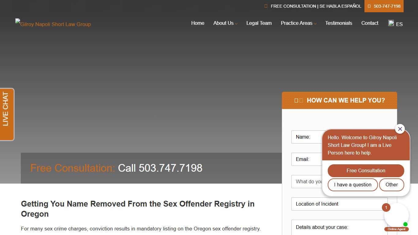 Removal From the Sex Offender Registry - GNS Law Group