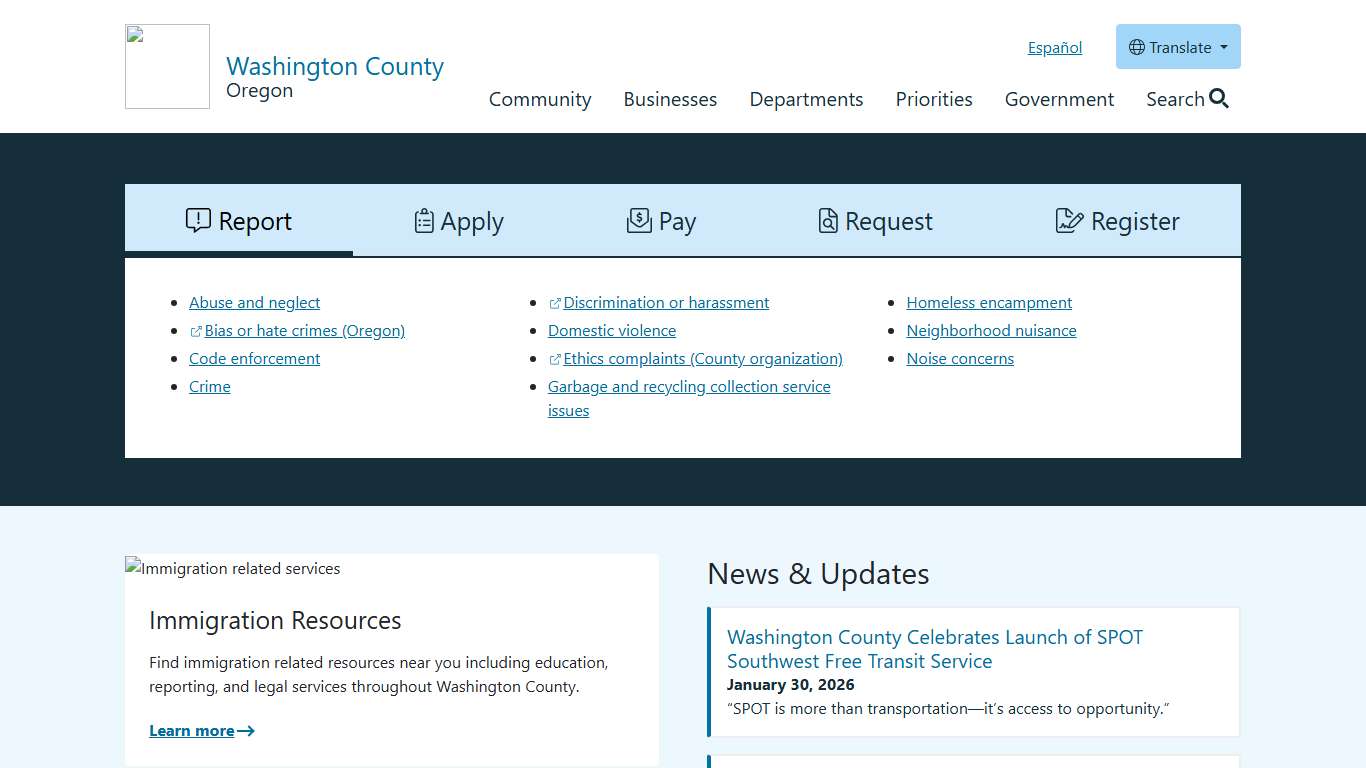 Washington County, OR